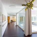 A Berne, le «Domicil Lentulus», home pour personnes âgées, est un exemple réussi de construction adaptée aux besoins des personnes âgées. Photo: kurzschuss Photography tactuel_2_2013_Gerontologische-Architektur_Bild1