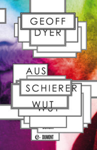 Cover des Buches "Aus schierer Wut." Zeigt bunte Farbverläufe.  