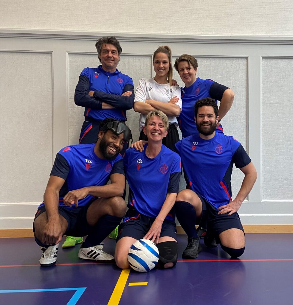 Team der Blindsoccer Basel